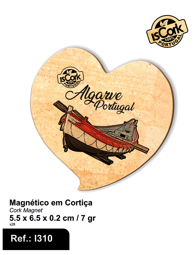 Magnético Coração Algarve G1104