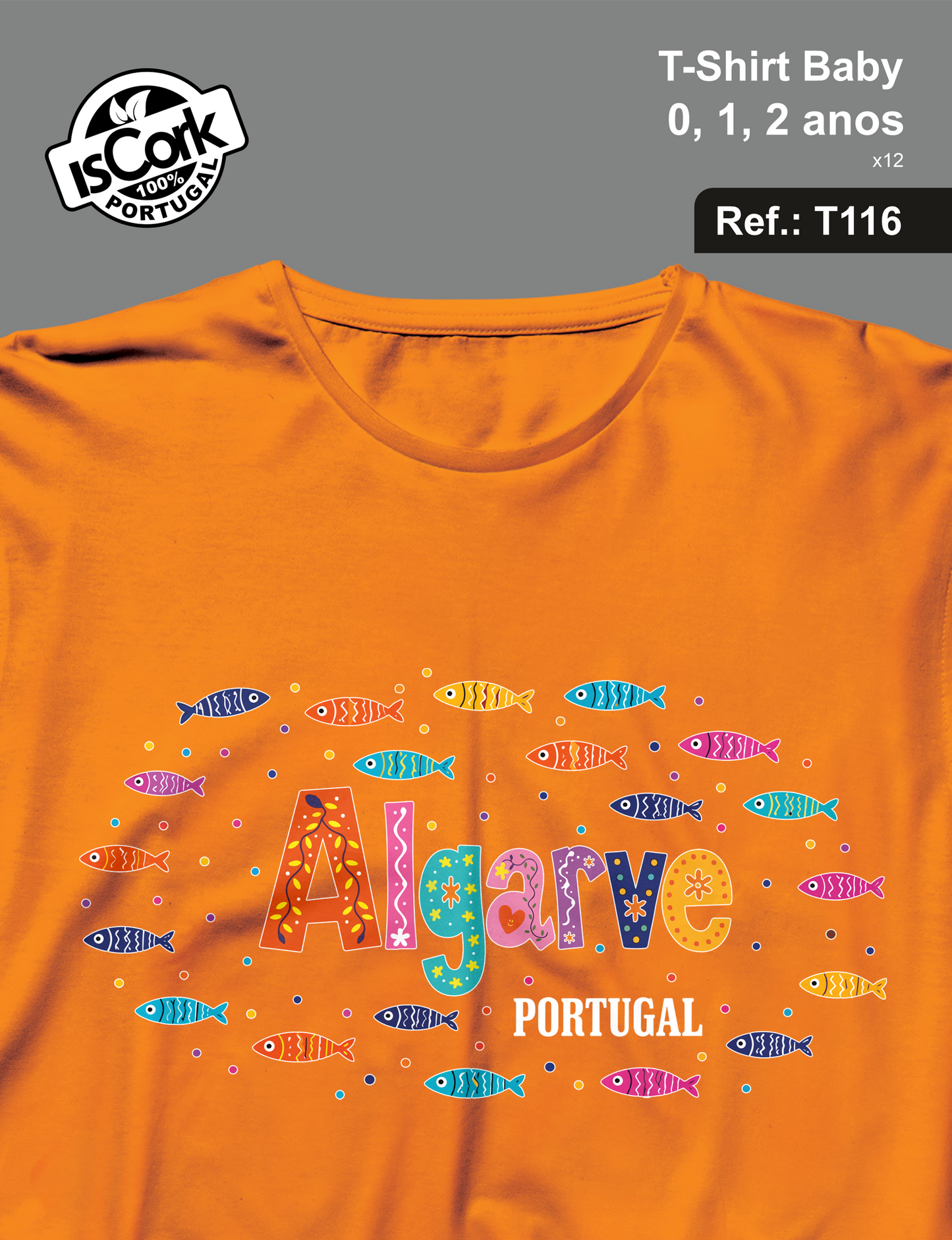 T-Shirt Baby Algarve G1108