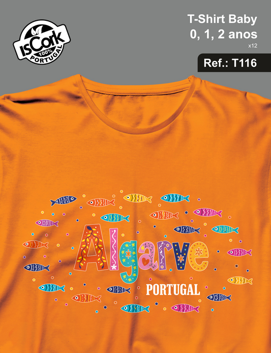 T-Shirt Baby Algarve G1108