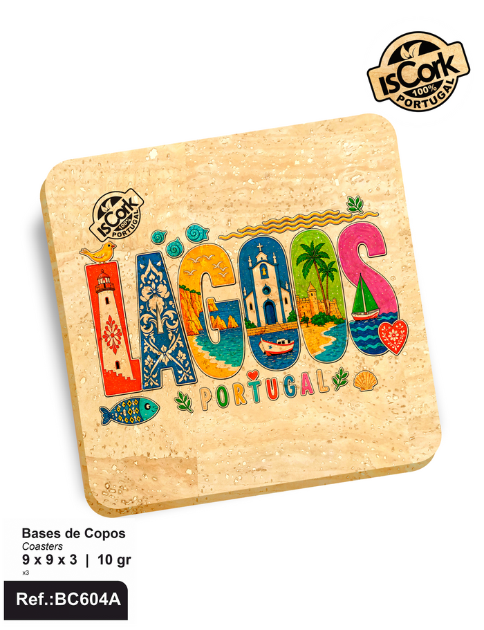 Bases de Copos Quadradas