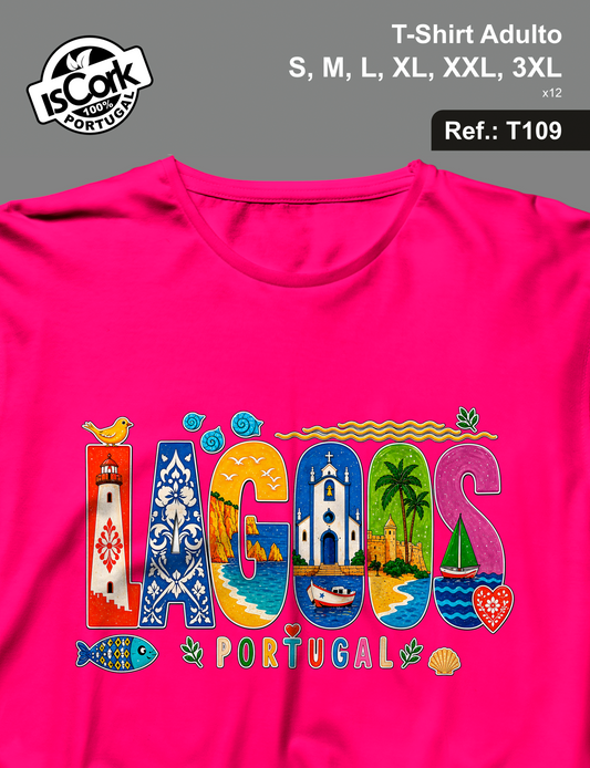 T-Shirt Adulto Lagos G1110