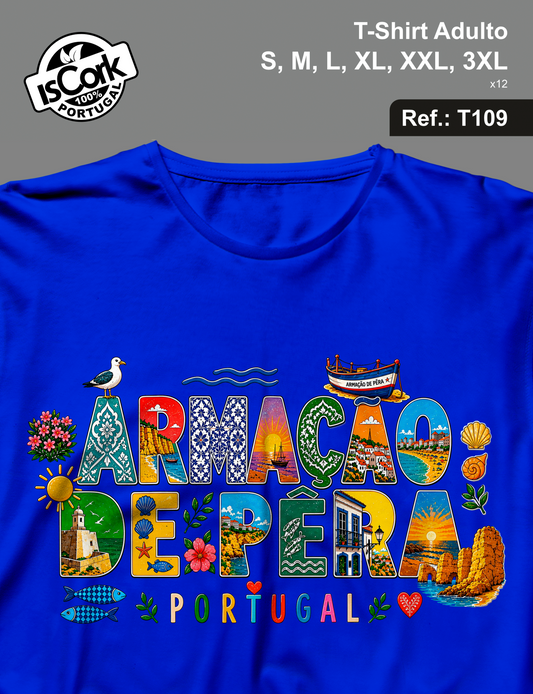 T-Shirt Adulto Armação de Pêra G1110