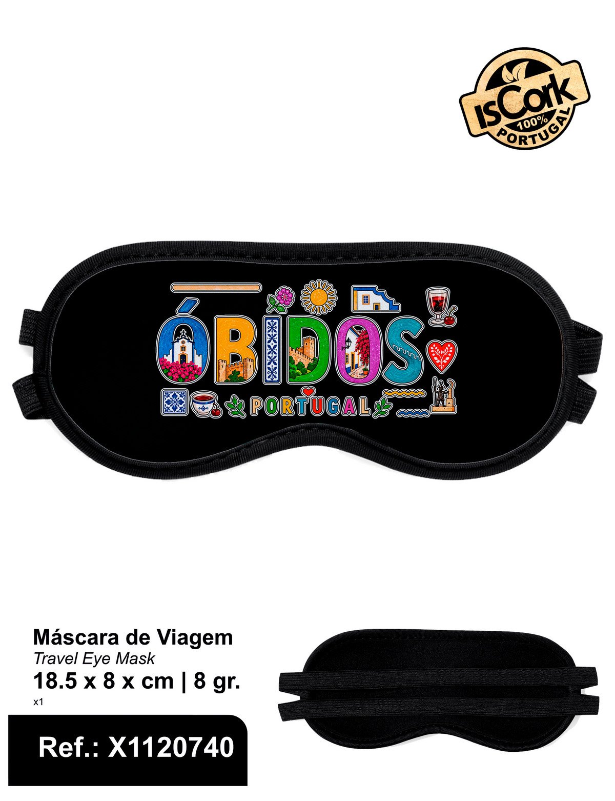 Máscara de Viagem Óbidos G1110