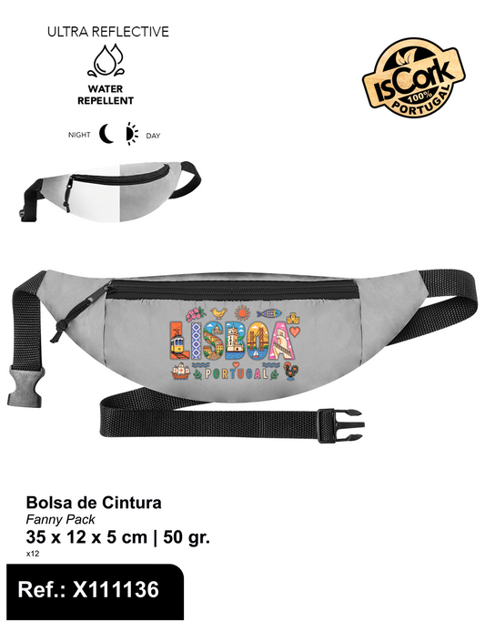 Bolsa de Cintura Refletora Lisboa G1110