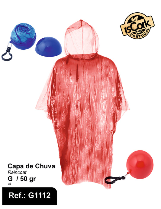 Capa de Chuva Vermelha