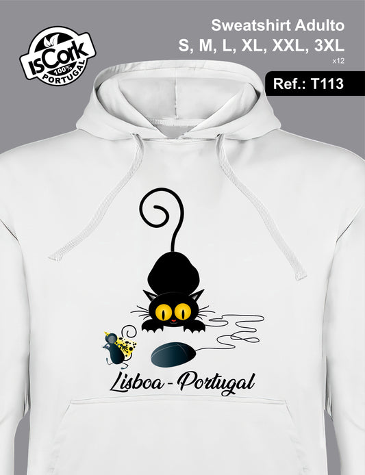 Sweatshirt Adulto Lisboa G113