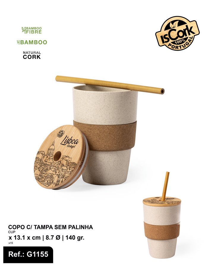 Copos c/ Tampa