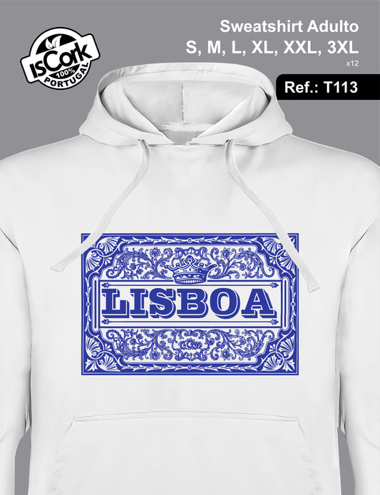 Sweatshirt Adulto Lisboa G118