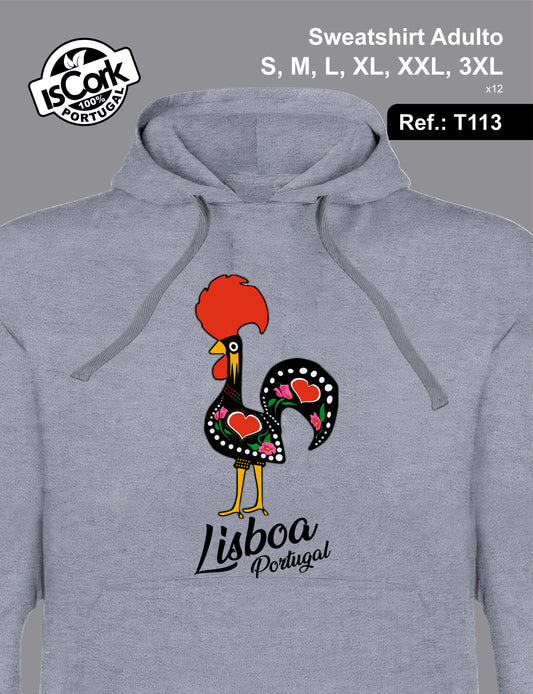 Sweatshirt Adulto Lisboa G119