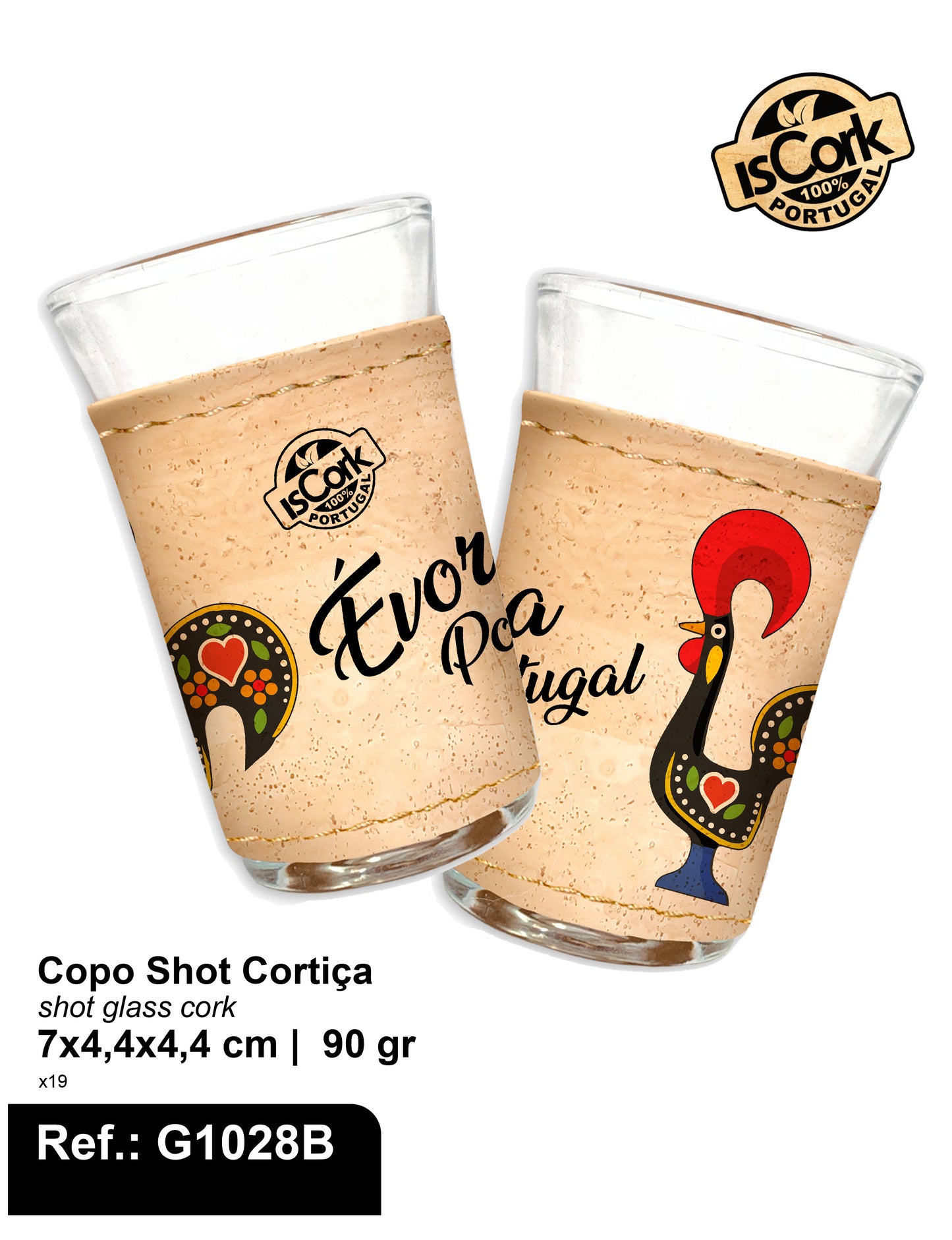 Copo Shot Cortiça Évora G130