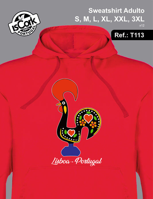 Sweatshirt Adulto Lisboa G130