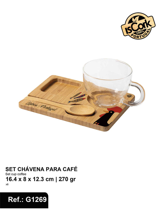 Set Chávena para café Lisboa G135