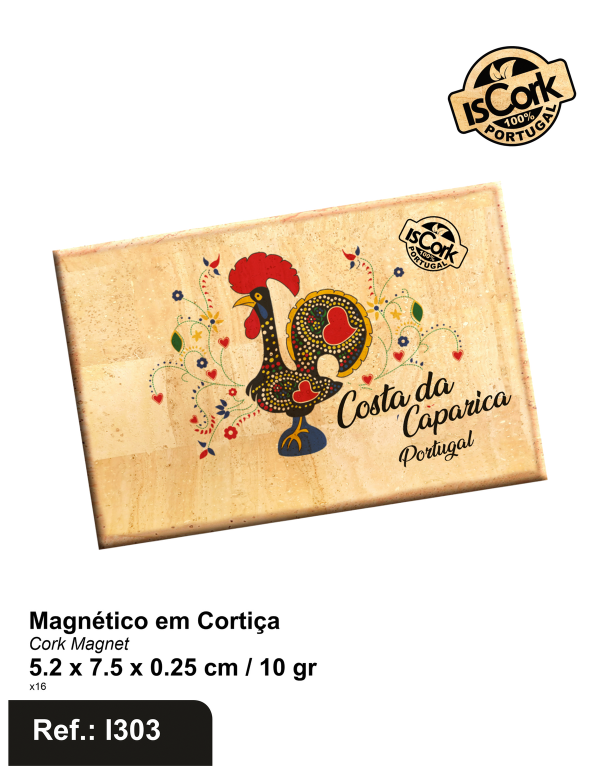 Magnético Cortiça Costa da Caparica G148