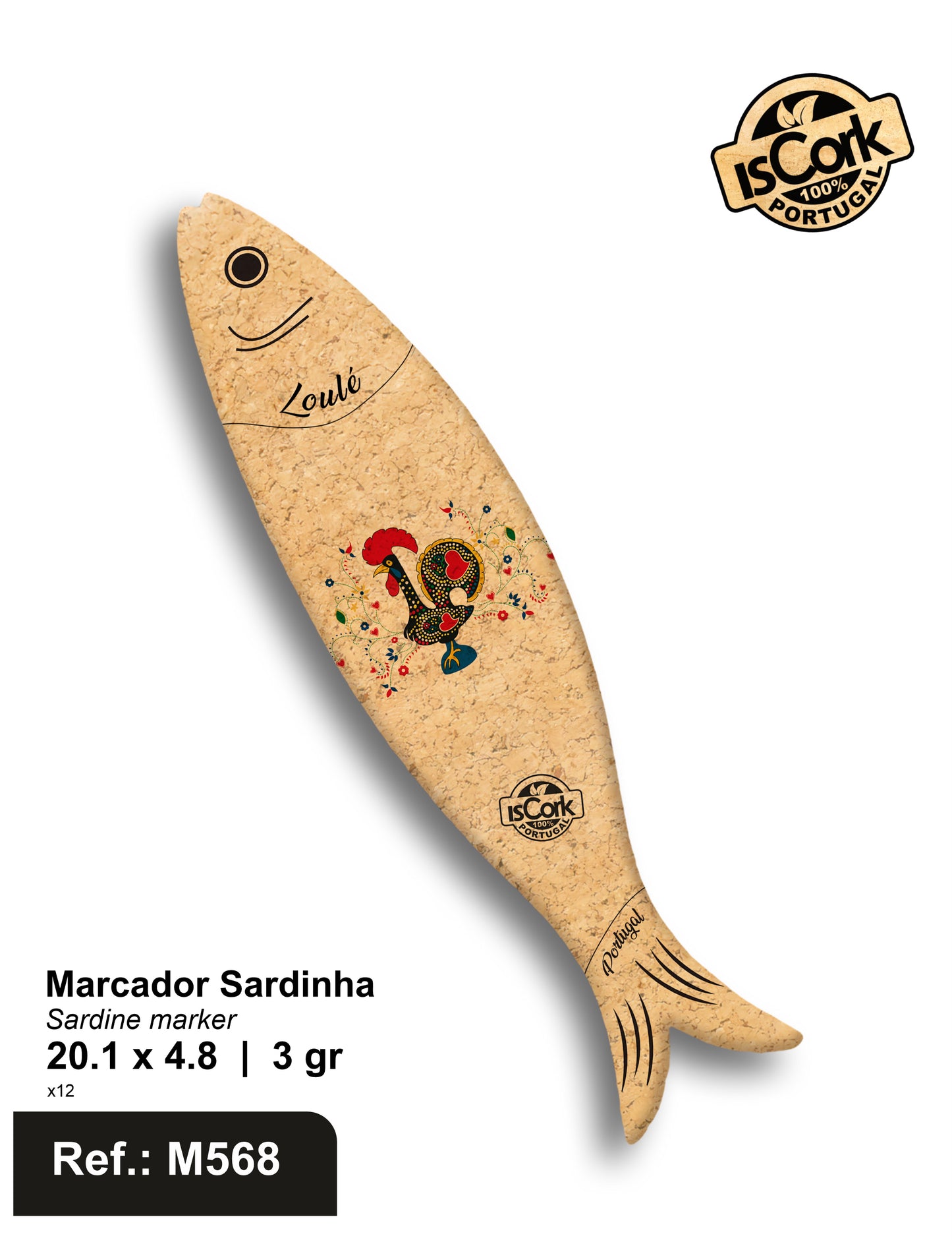 Marcador Sardinha Loulé G148