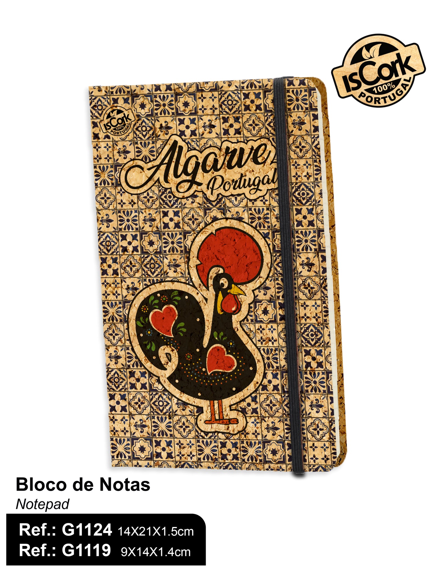 Bloco de Notas Cortiça Algarve G170