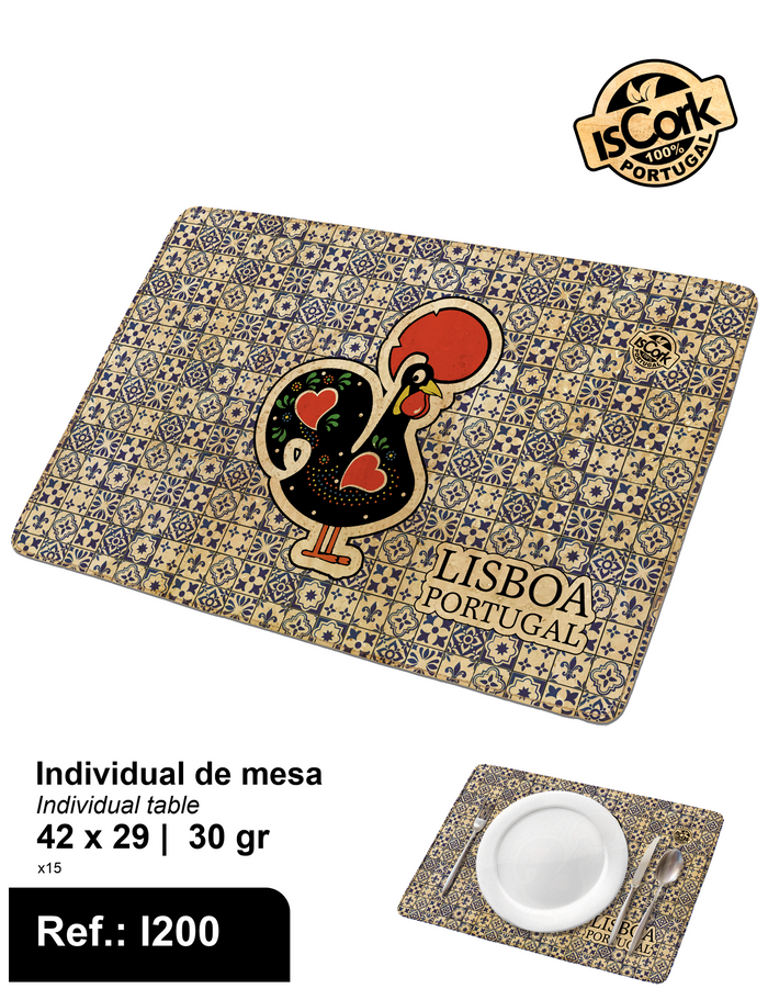 Individuais de Mesa Retangulares