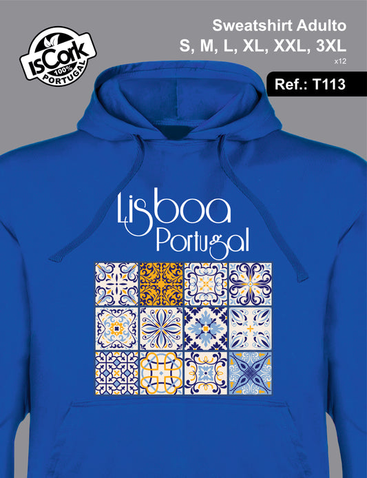 Sweatshirt Adulto Lisboa G230