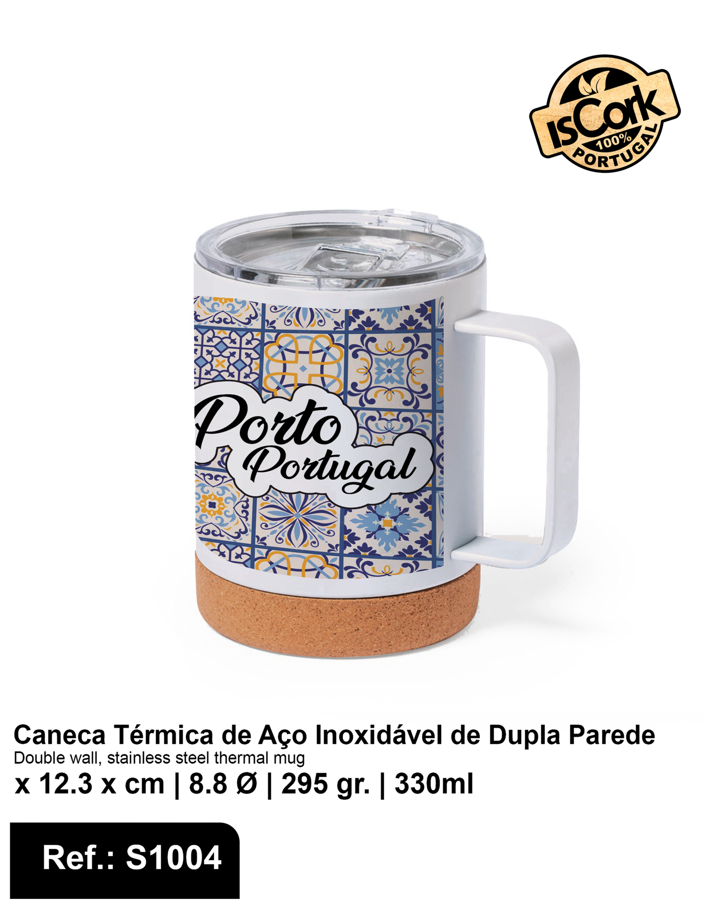 Caneca Térmicas Cortiça Porto G230