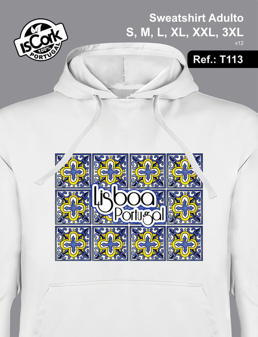 Sweatshirt Adulto Lisboa G238