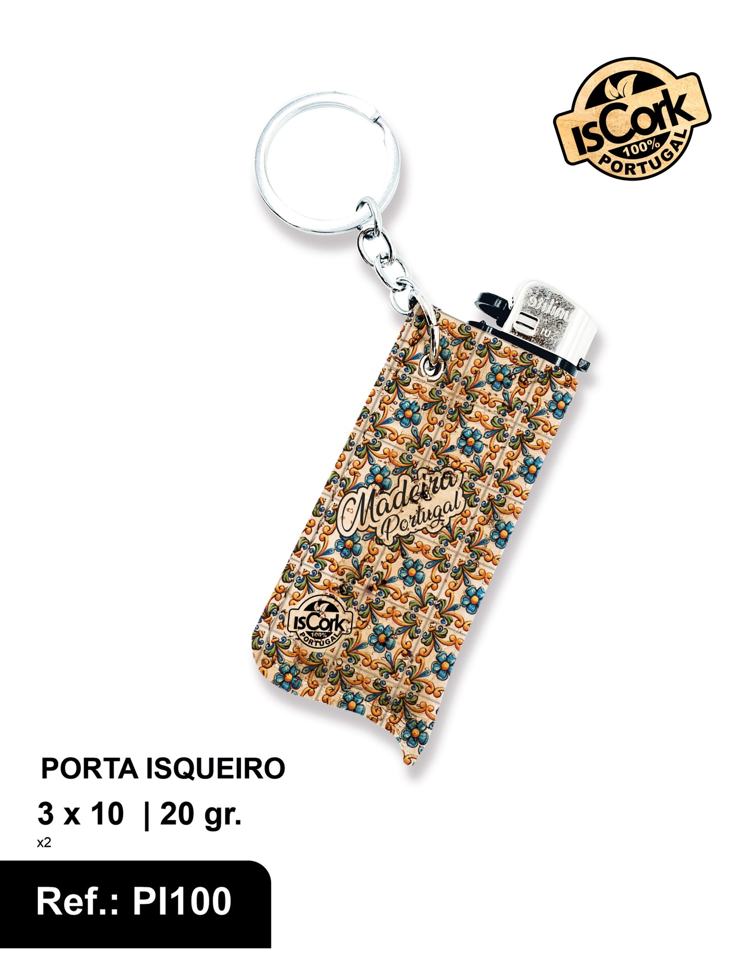 Porta Isqueiro Madeira G263