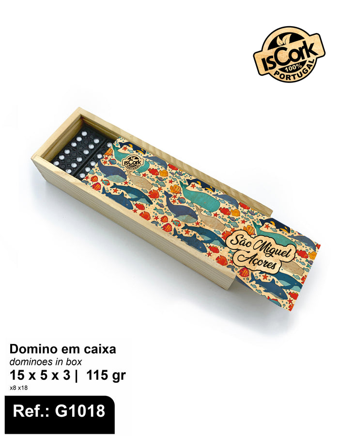 Dominos em caixa