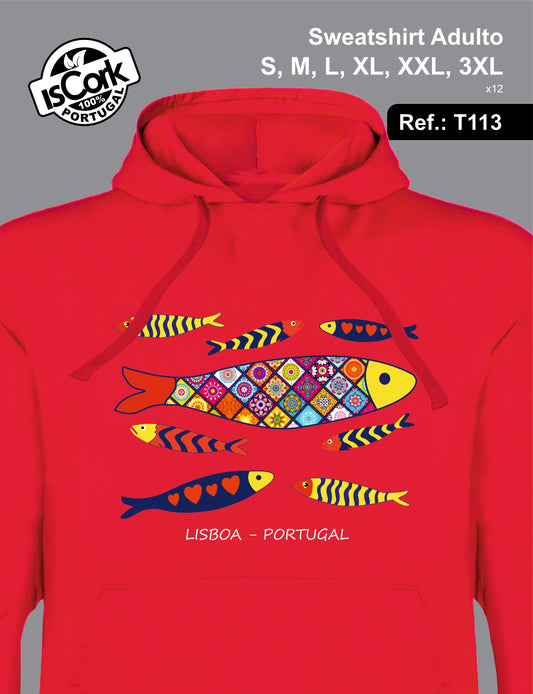 Sweatshirt Adulto Lisboa G281