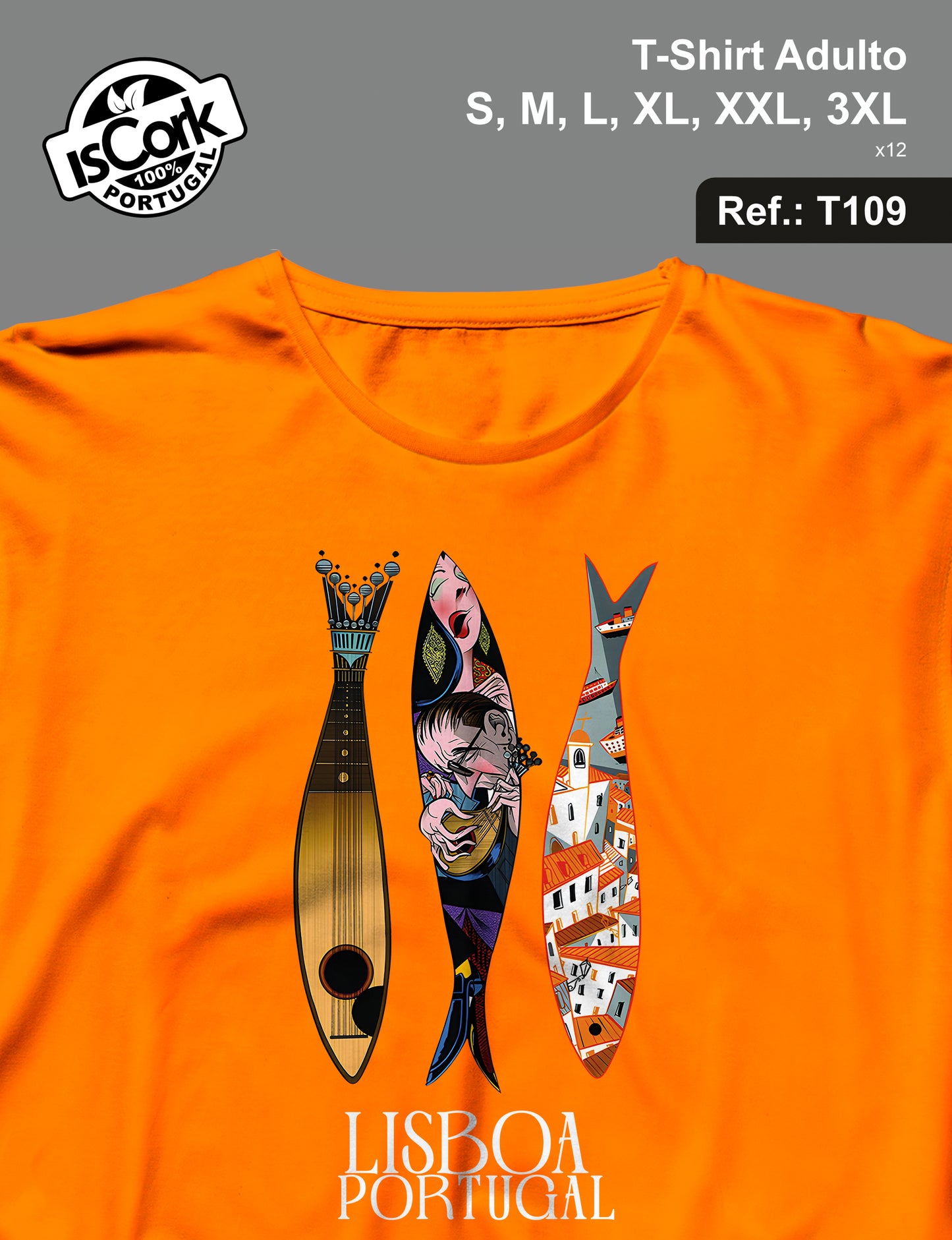 T-Shirt Adulto Lisboa G283