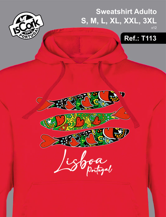 Sweatshirt Adulto Lisboa G287