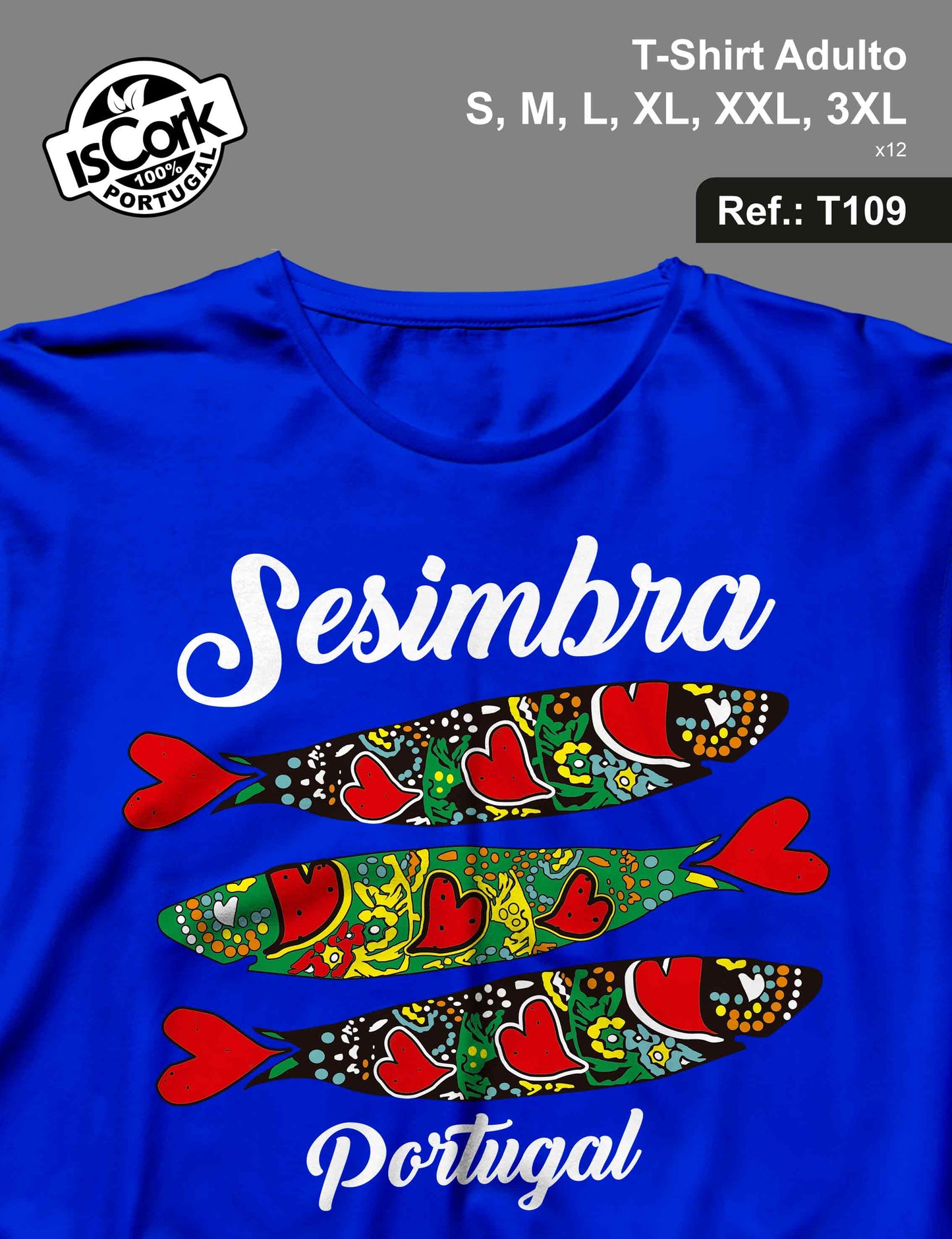 T-Shirt Adulto Sesimbra G287