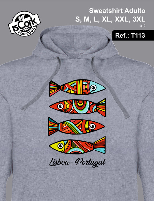 Sweatshirt Adulto Lisboa G295