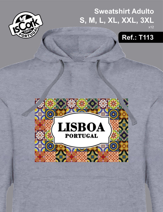 Sweatshirt Adulto Lisboa G310