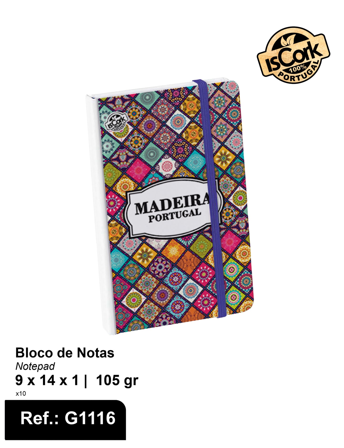 Bloco de Notas Madeira G312