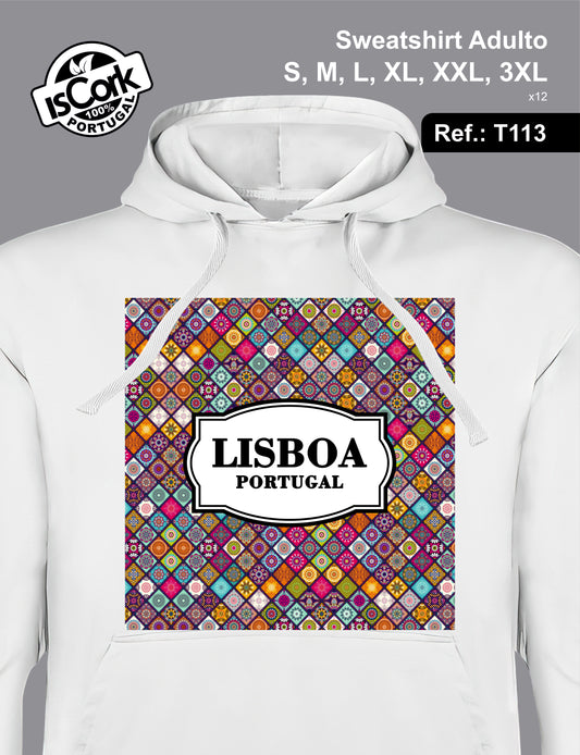 Sweatshirt Adulto Lisboa G312