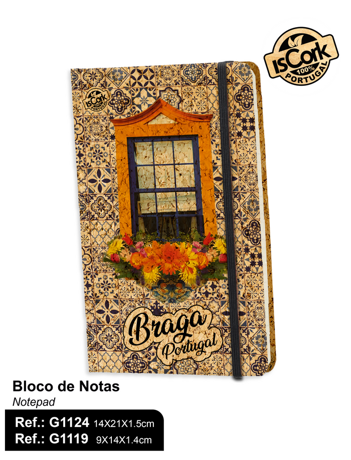 Blocos de Notas Cortiça