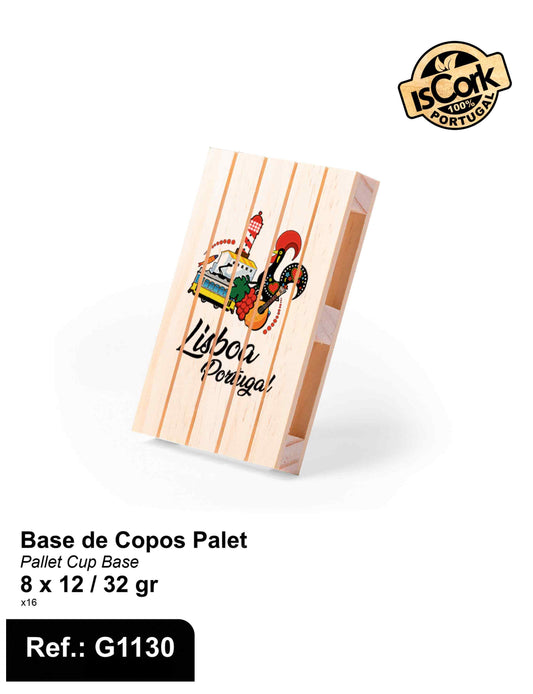 Base de Copos Palete Lisboa G333
