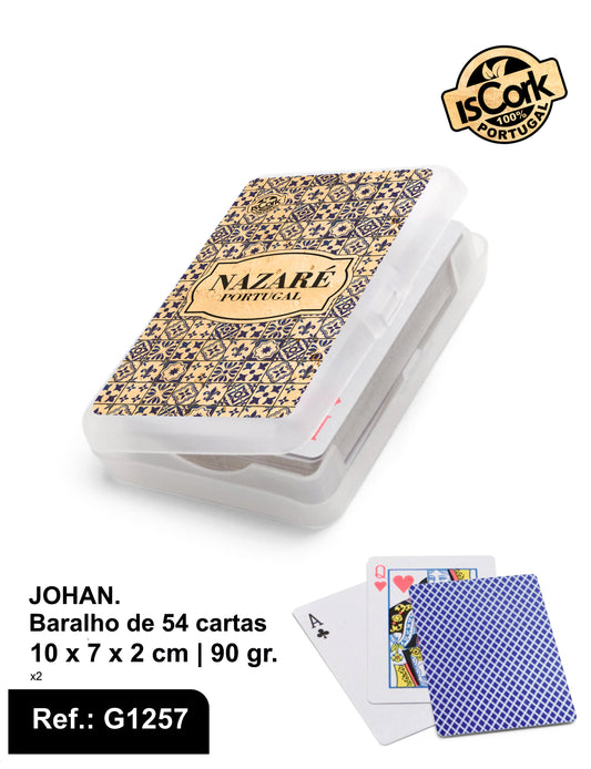 Baralho de 54 cartas Nazaré G357