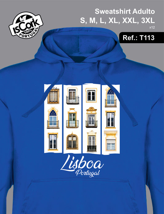 Sweatshirt Adulto Lisboa G367