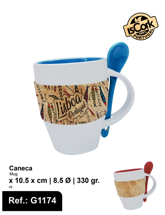 Caneca Cortiça Lisboa G369