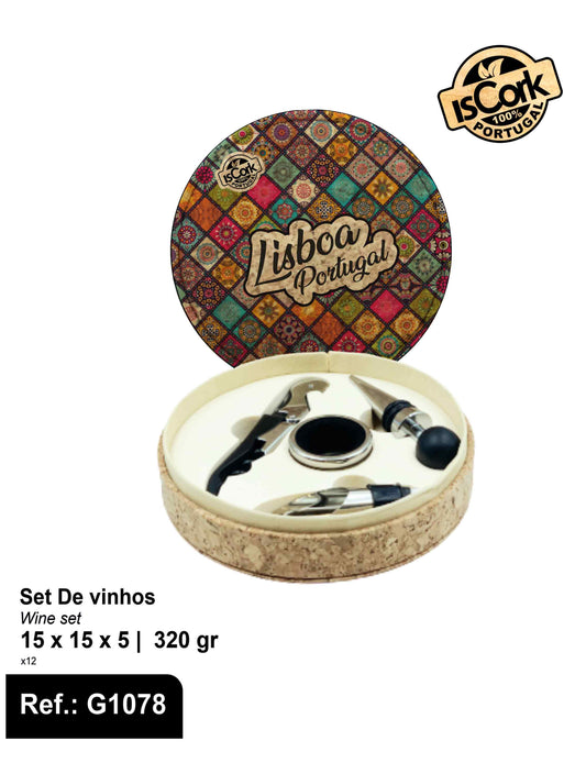 Set de Vinhos Cortiça Lisboa G374