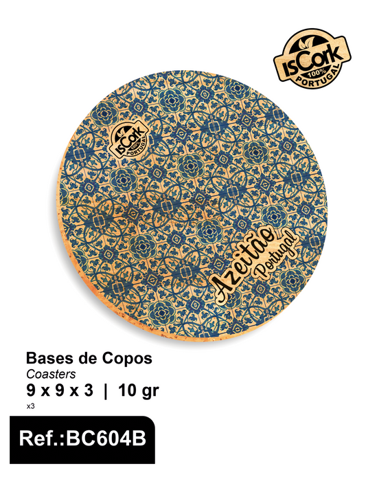 Base de Copos Redondo Azeitão G377