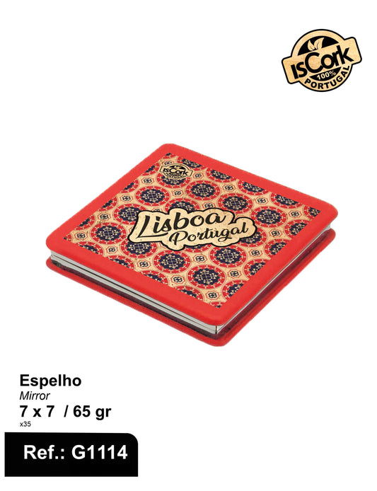 Espelho Vermelho Lisboa G381