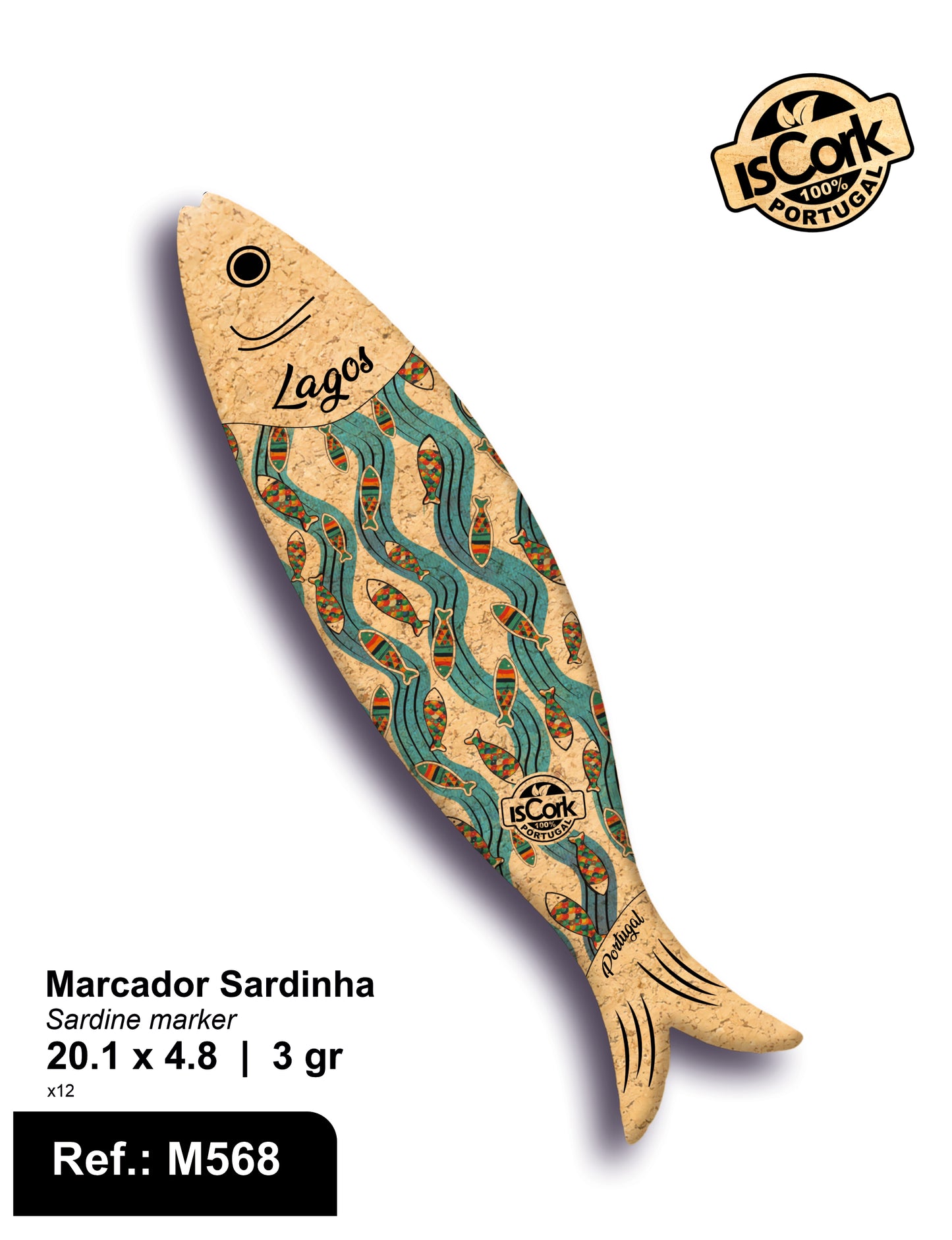 Marcador Sardinha Lagos G391