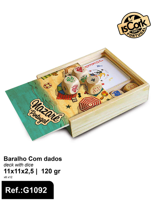 Baralho com dados Nazaré G395
