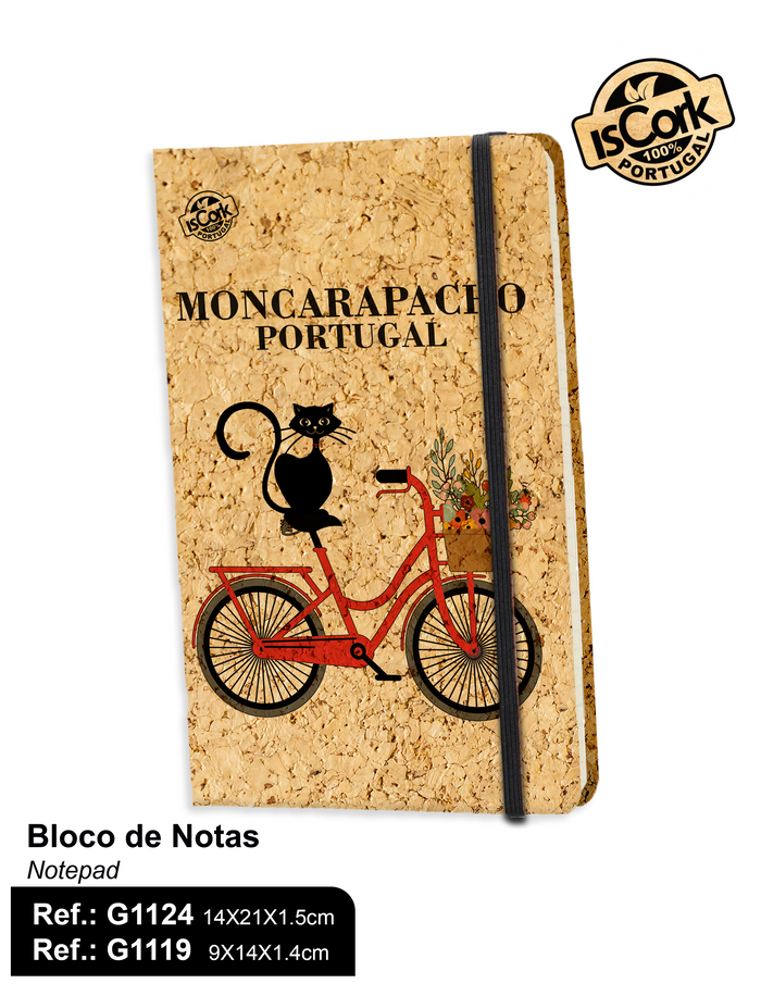 Blocos de Notas Cortiça