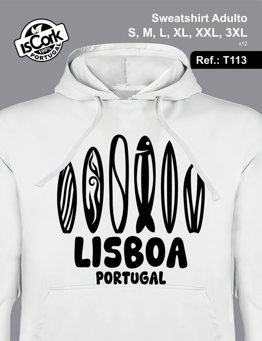 Sweatshirt Adulto Lisboa G444