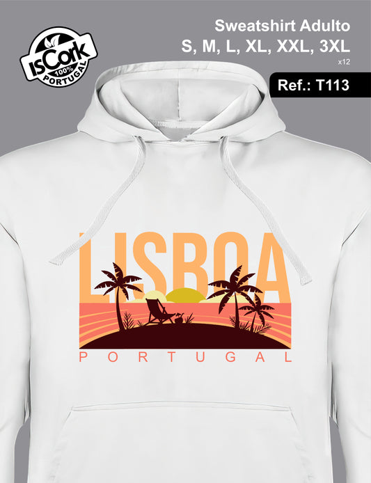 Sweatshirt Adulto Lisboa G453