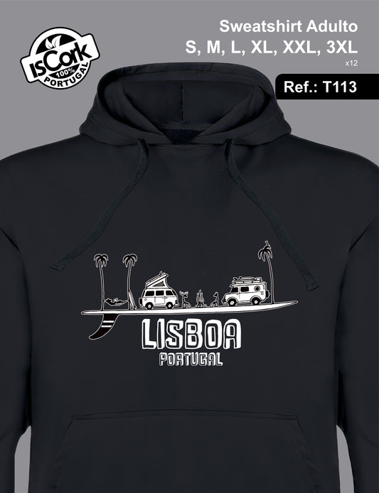 Sweatshirt Adulto Lisboa G456