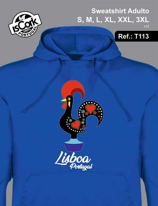 Sweatshirt Adulto Lisboa G45