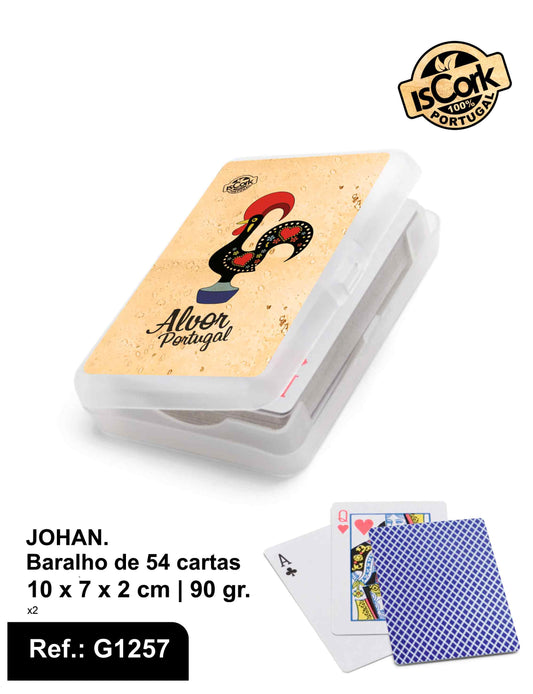 JOHAN. Baralho de 54 cartas Alvor G45