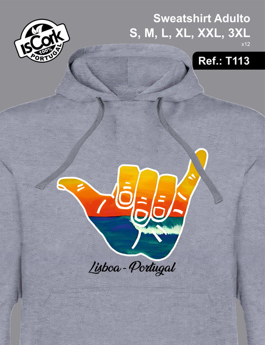 Sweatshirt Adulto Lisboa G460